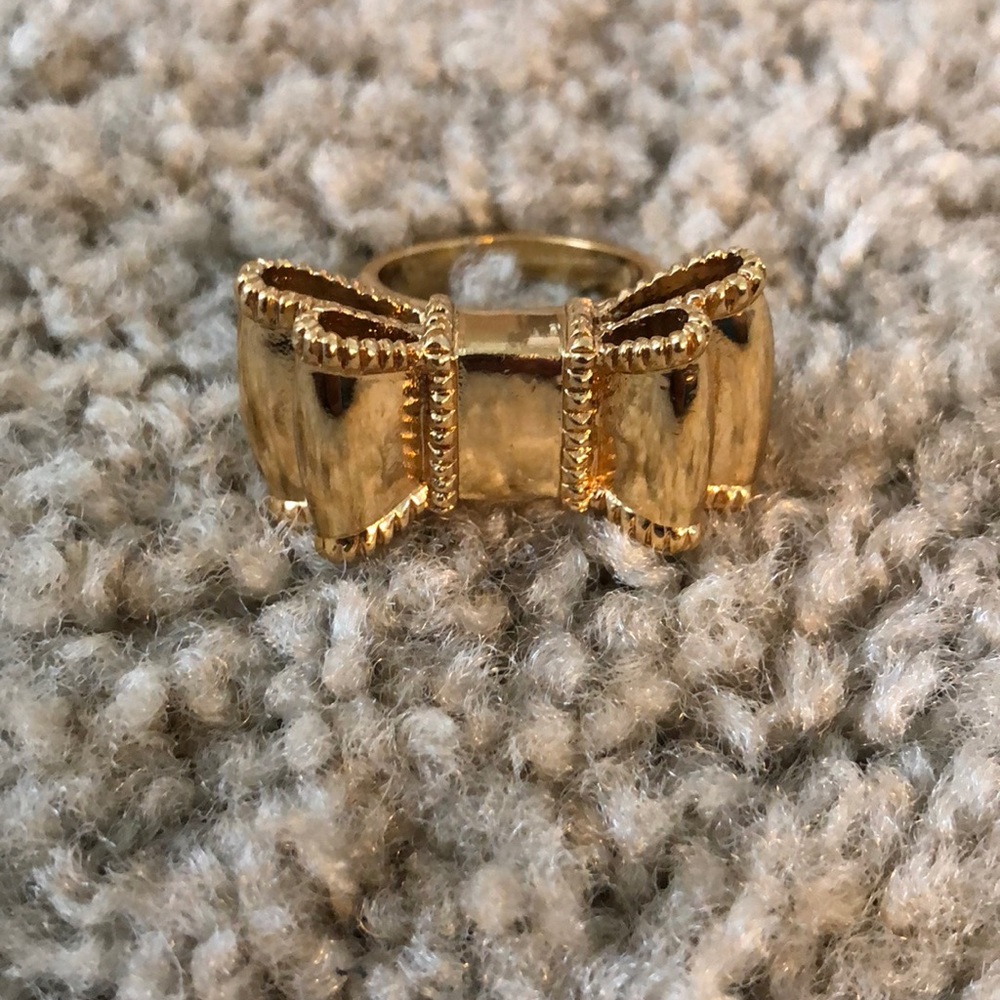 Kate Spade Gold Bow Ring